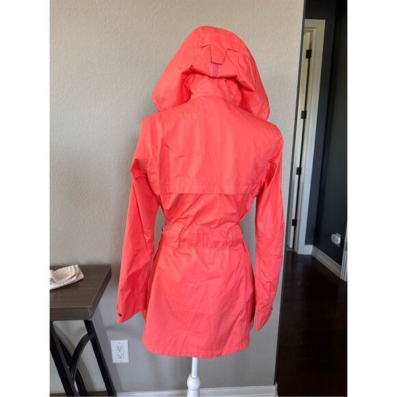 Columbia Women’s Pardon My Trench Rain Jacket in Juicy Coral Peach size Small - Picture 2 of 8
